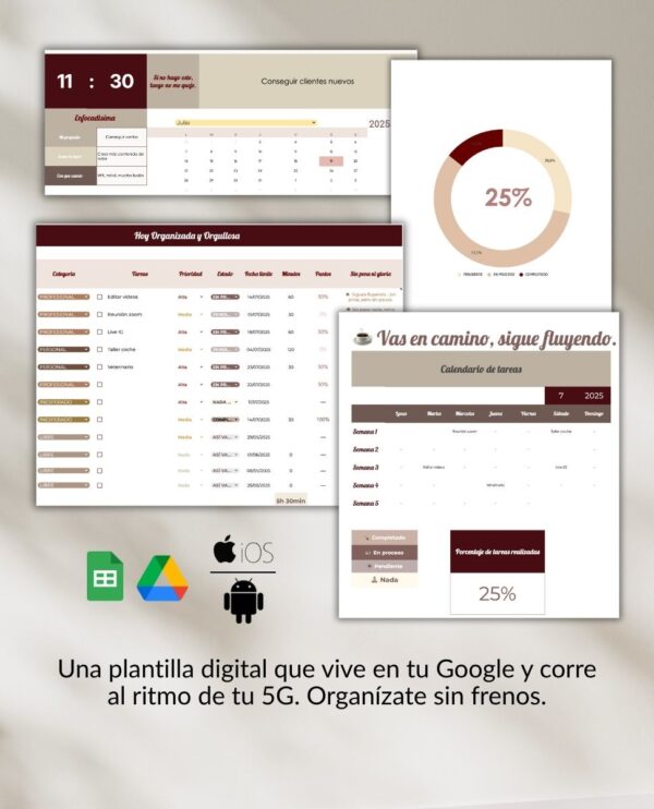Plantilla Digital AtrapaCaos